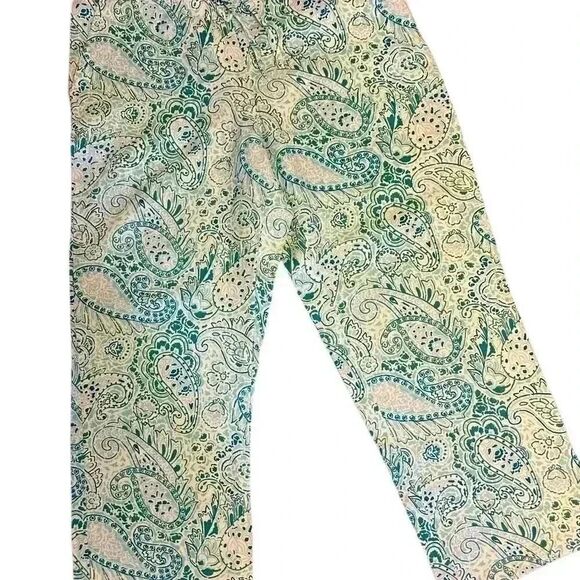 Paraphrase washable linen drawstring & elastic waist band. Side pockets 4 spring - Picture 1 of 7